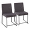 High Back Fuji Dining Chair - Set Of 2