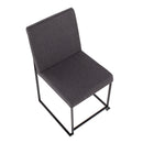 High Back Fuji Dining Chair - Set Of 2