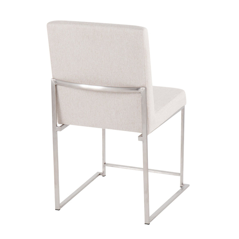 High Back Fuji Dining Chair - Set Of 2