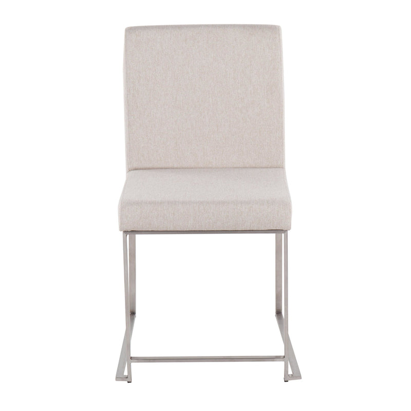 High Back Fuji Dining Chair - Set Of 2