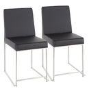 High Back Fuji Dining Chair - Set Of 2