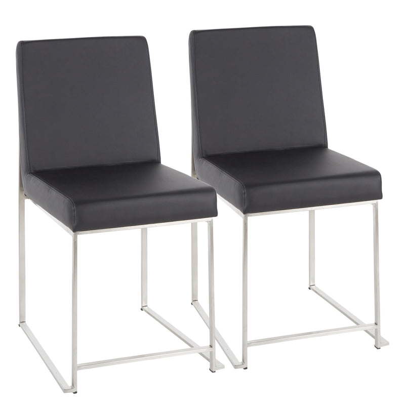 High Back Fuji Dining Chair - Set Of 2