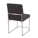High Back Fuji Dining Chair - Set Of 2