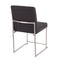 High Back Fuji Dining Chair - Set Of 2