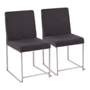 High Back Fuji Dining Chair - Set Of 2