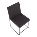 High Back Fuji Dining Chair - Set Of 2