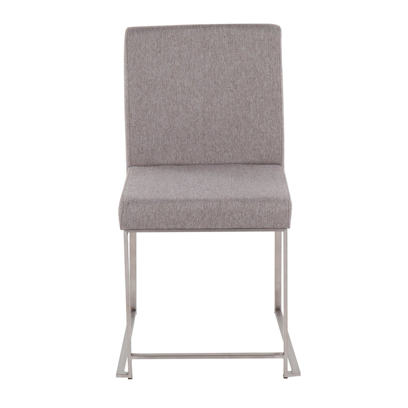 High Back Fuji Dining Chair - Set Of 2
