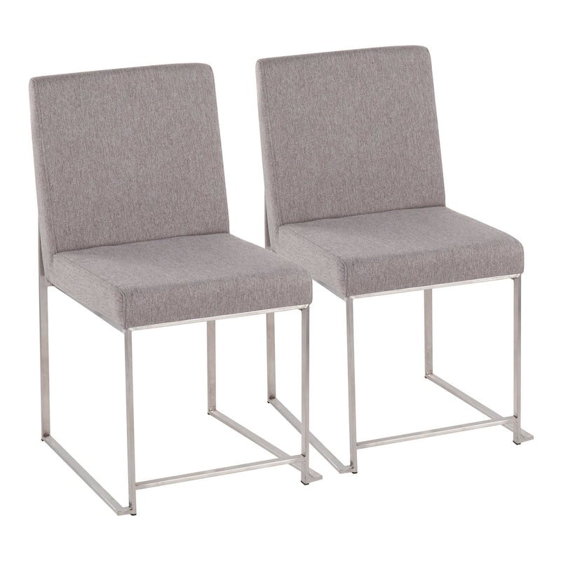 High Back Fuji Dining Chair - Set Of 2