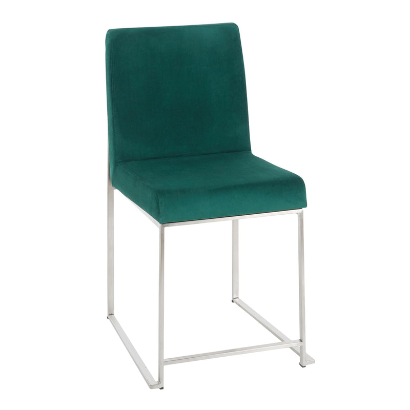 High Back Fuji Dining Chair - Set Of 2