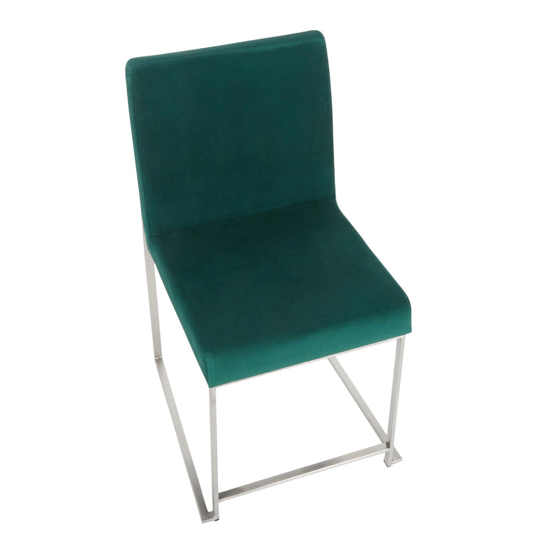 High Back Fuji Dining Chair - Set Of 2