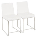 High Back Fuji Dining Chair - Set Of 2