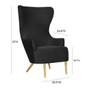 Julia Wingback Accent Chair