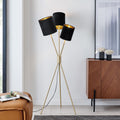 Crisanta Velvet Shade Floor Lamp
