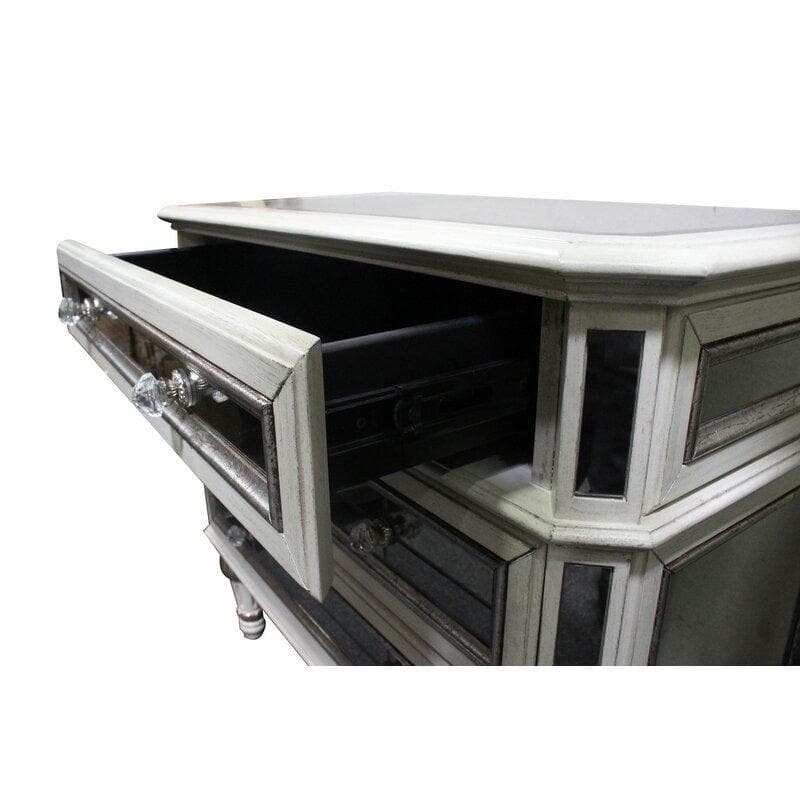 Dresden Mirrored Hall Chest