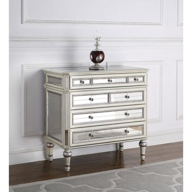 Dresden Mirrored Hall Chest