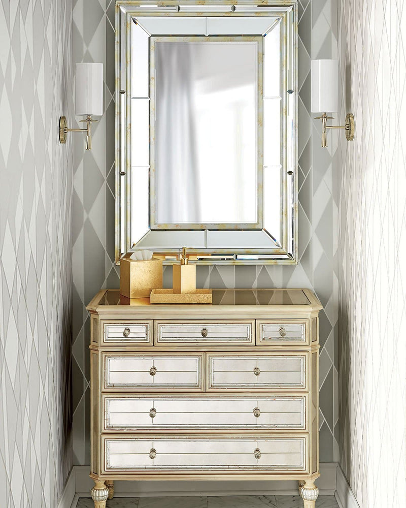 Dresden Mirrored Hall Chest