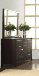 Nevis Landscape Mirror In Espresso