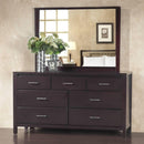 Nevis Landscape Mirror In Espresso