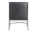 Dagwood Leather Arm Chair Black