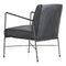 Dagwood Leather Arm Chair Black
