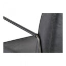 Dagwood Leather Arm Chair Black