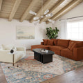 Cali 4-Piece Performance Fabric Modular Sectional