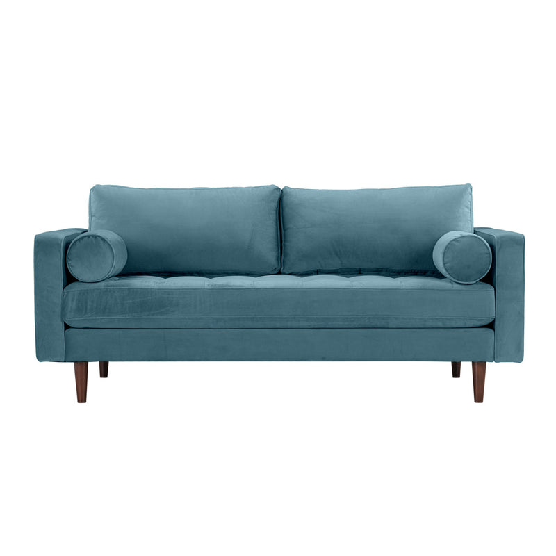 Cave Velvet Loveseat