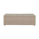 Cali Natural Wicker Outdoor Ottoman