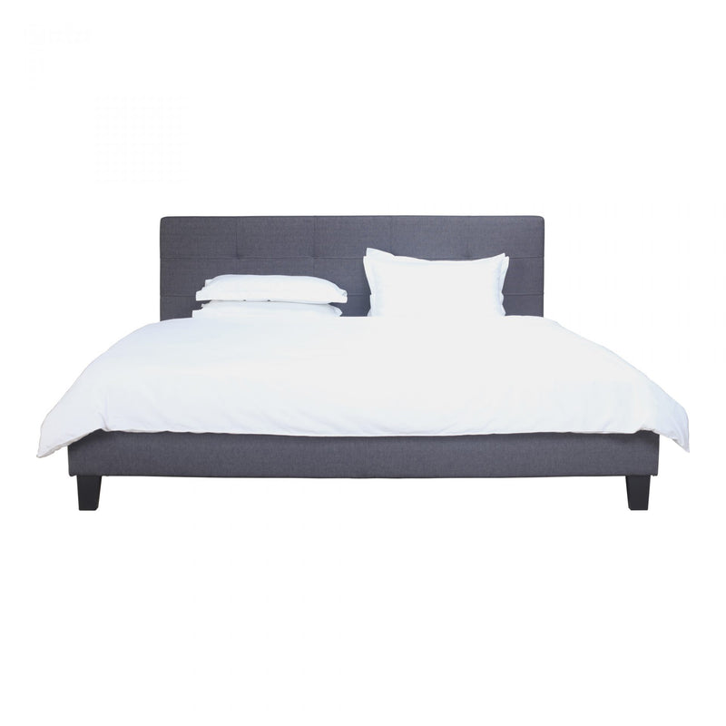 Eliza Queen Bed Light Fabric
