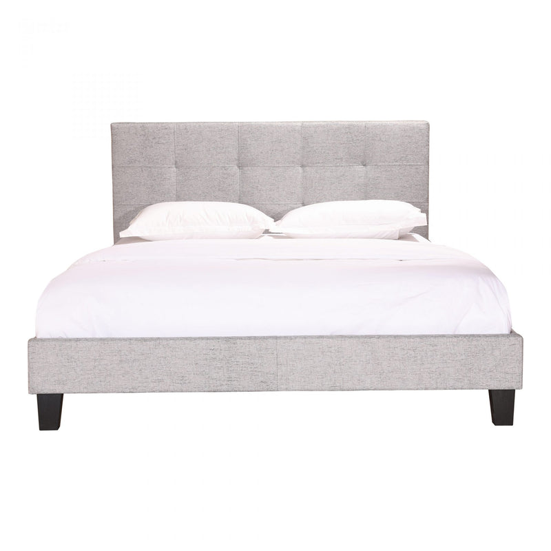 Eliza Queen Bed Light Fabric