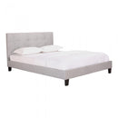 Eliza Queen Bed Light Fabric