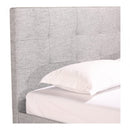 Eliza Queen Bed Light Fabric