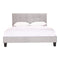 Eliza Queen Bed Light Fabric
