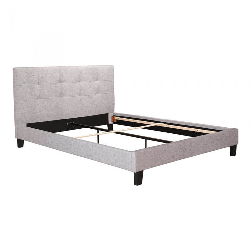 Eliza Queen Bed Light Fabric