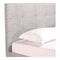 Eliza Queen Bed Light Fabric