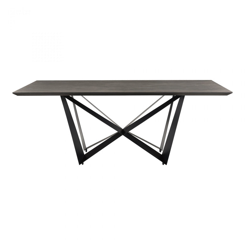 Brolio Dining Table Charcoal