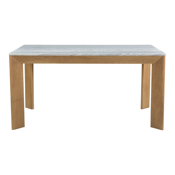Angle Marble Dining Table Rectangular Small