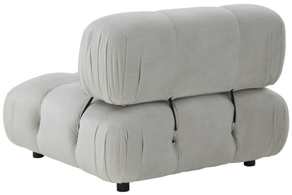 Mario Bellini Inspired Boucle Tufted Accent Chair