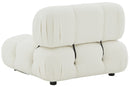 Mario Bellini Inspired Boucle Tufted Accent Chair