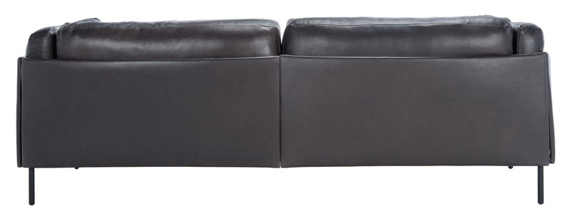 Harriet Leather Sofa  by Hollywood Glam