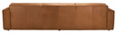Elessia 3 Seater Leather Sofa
