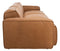 Elessia 3 Seater Leather Sofa