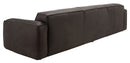 Elessia 3 Seater Leather Sofa