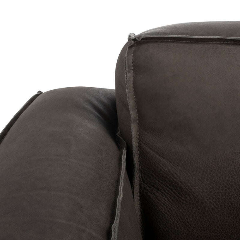 Elessia 3 Seater Leather Sofa