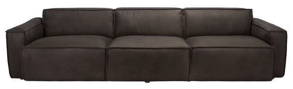 Elessia 3 Seater Leather Sofa