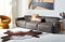Elessia 3 Seater Leather Sofa