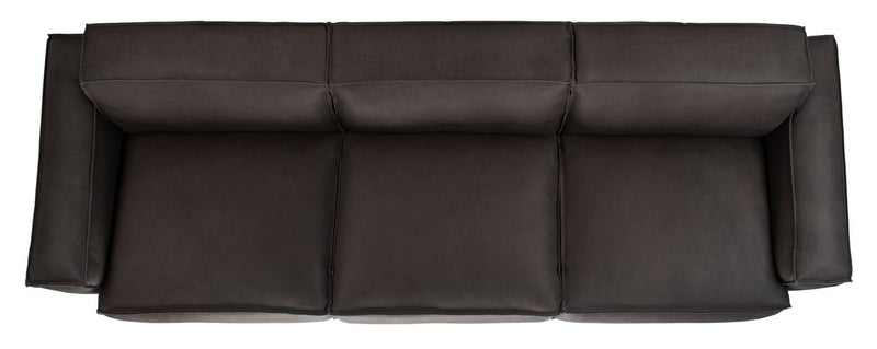 Elessia 3 Seater Leather Sofa
