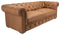 Andres Leather Chesterfield Sofa