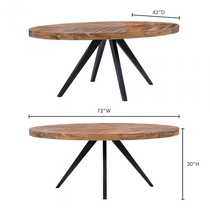 Parq Oval Dining Table