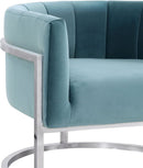 Magnolia Accent Chair Silver Base